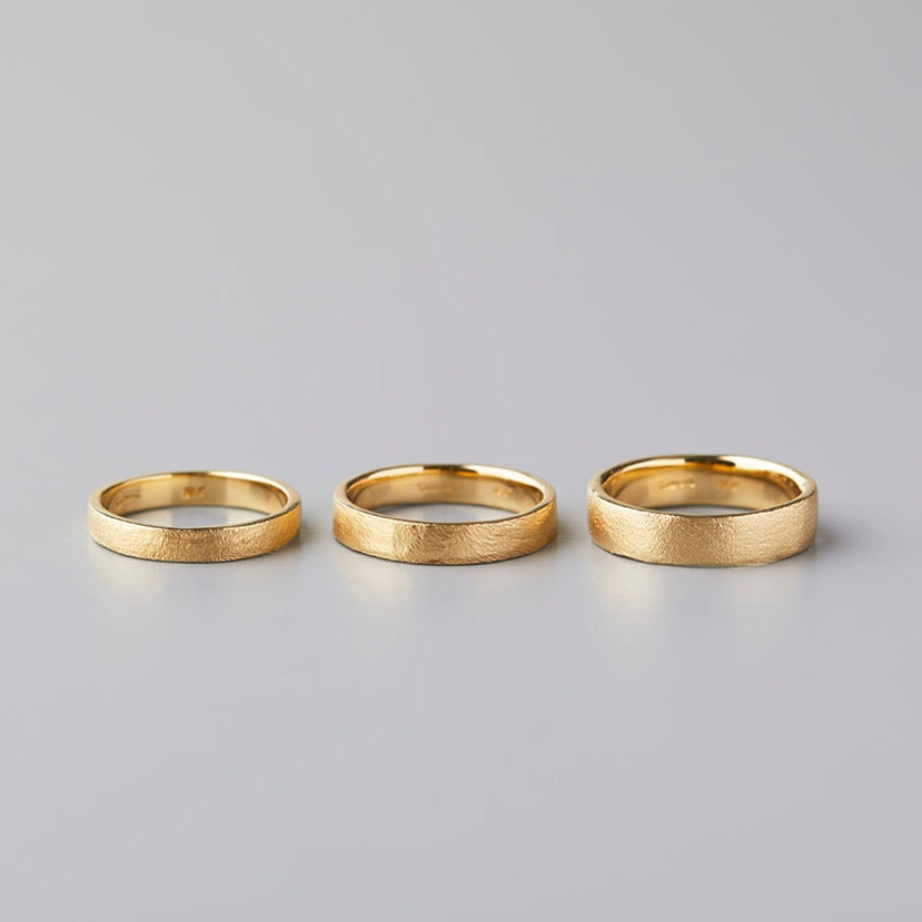 5.4mm Square Gilded Band